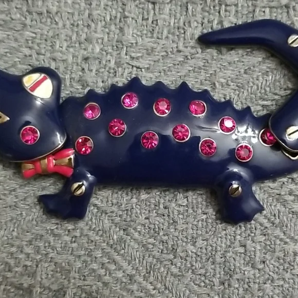 Betsey Johnson ALLIGATOR NECKLACE - Picture 11 of 14